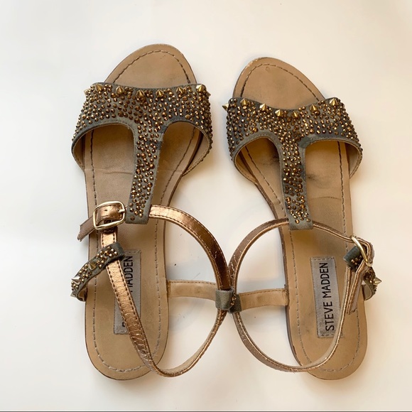 Steve Madden Camo Sandal Size 6 - Picture 6 of 6